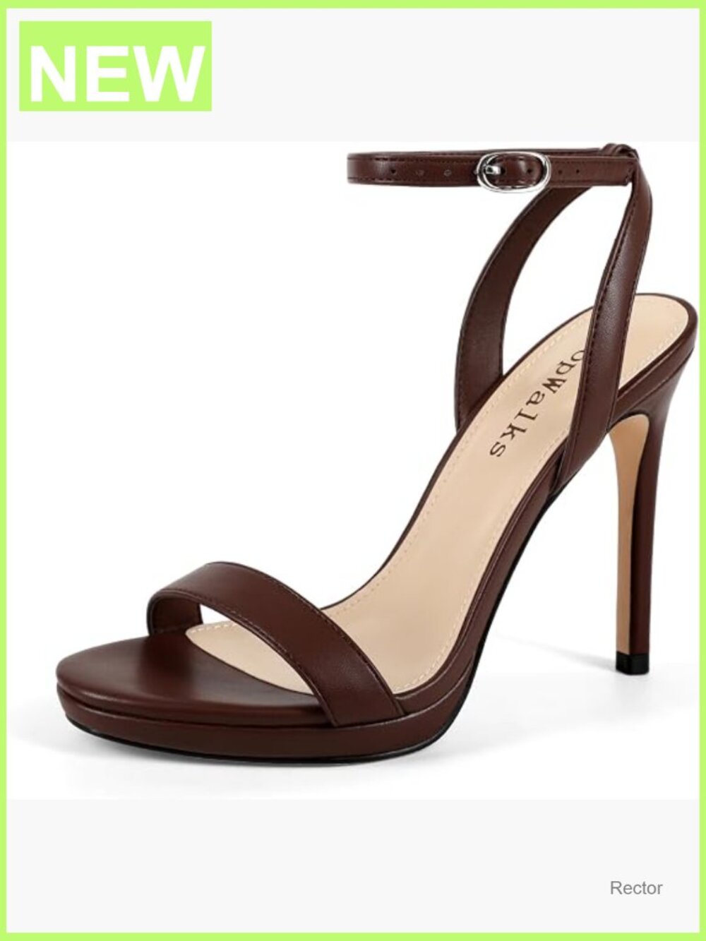 Stiletto High Heel Platform Sandals Open Toe Ankle Strap Wedding Party Shoes